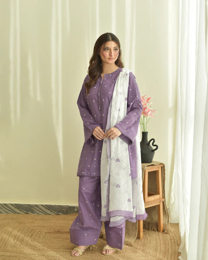 Purple Hearts Set