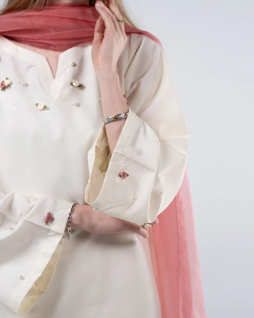 Pearl Blossom Farshi Set – 3 Piece
