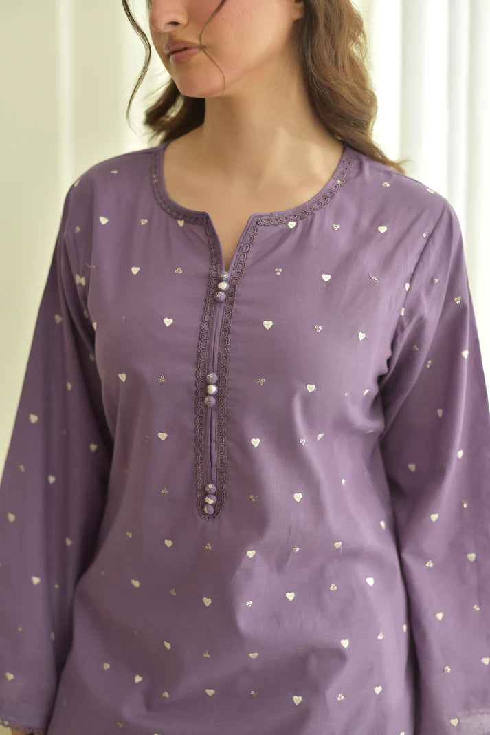 Purple Hearts Set