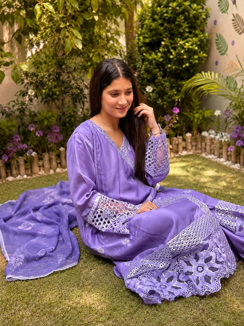 Lavender Grace 3-Piece Suit