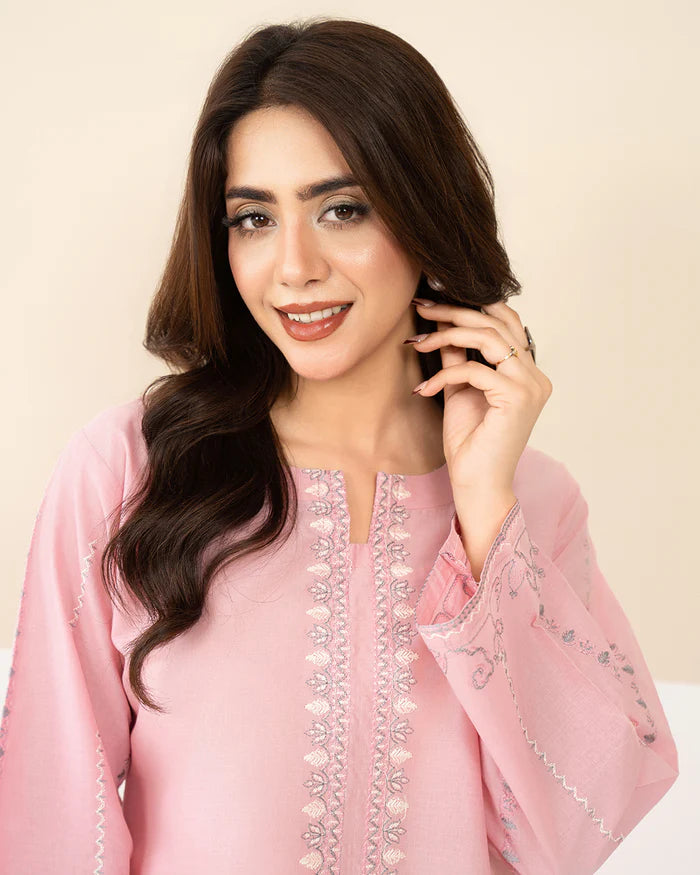 Chamkeeli Embroidered - 2Pc