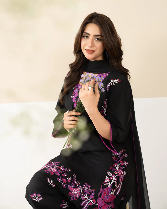 Elara Embroidered - 3Pc