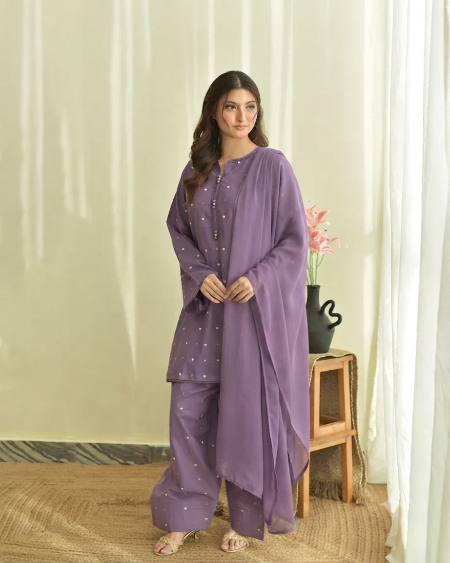 Purple Hearts Set