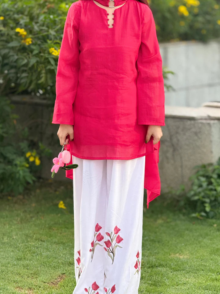 Tulips Rosy 3-Piece Set