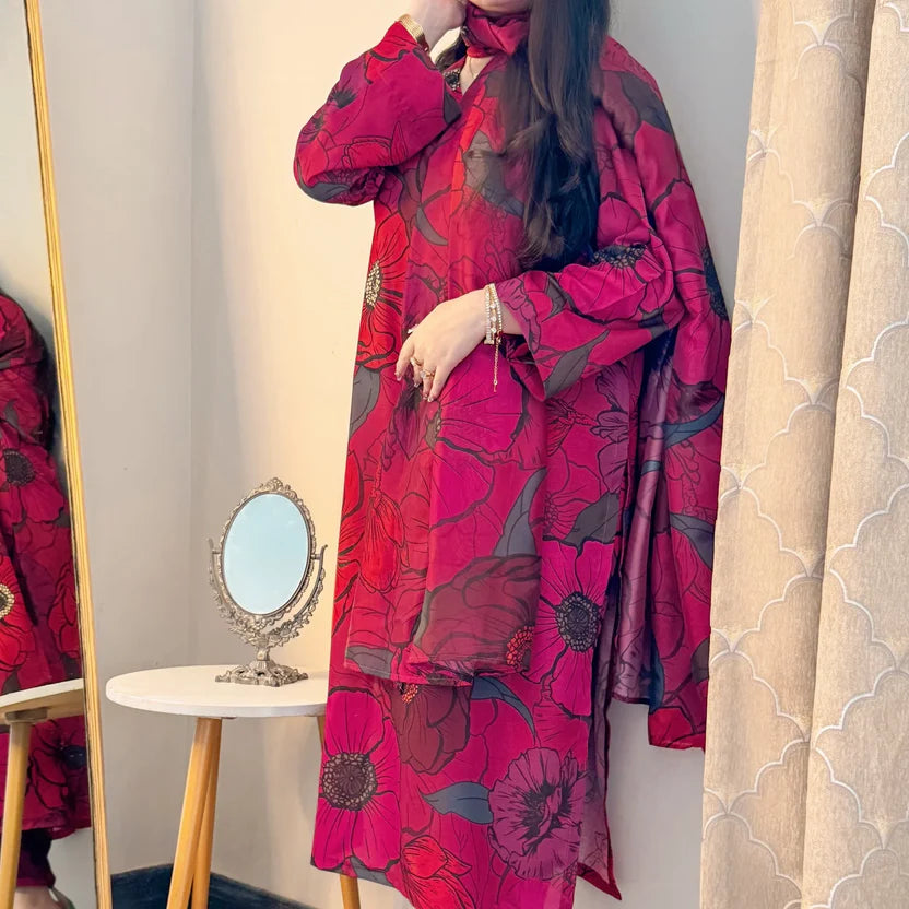 Laleen Pink 3Pc