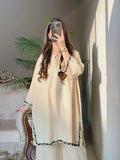 Zark Embroidered Co_ord Set